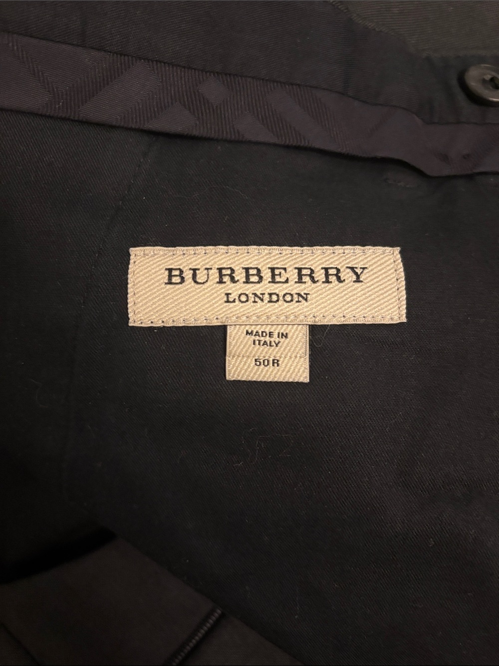 Burberry Men's Charcoal Gray Two-Button Wool Suit. - Picture 5 of 8